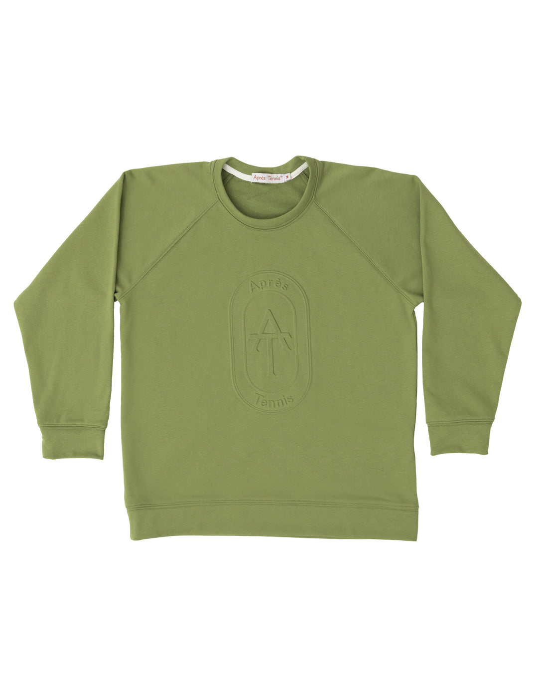 Embossed Logo Sweatshirt (sage green)
