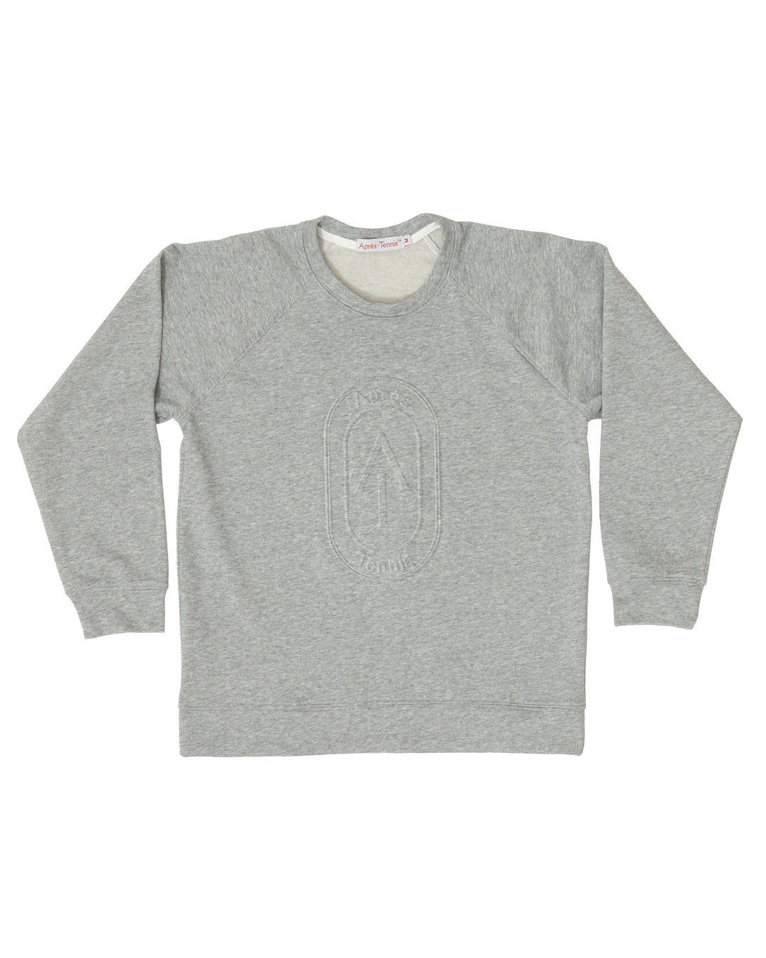 Embossed Logo Sweatshirt (Heather Grey)