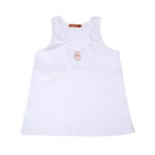 Racerback tank top (White)