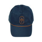 Spectator cap with rope detail