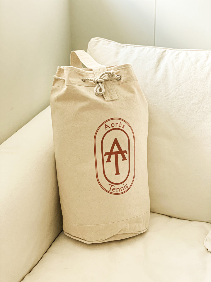 Sac de sport en toile Après-Tennis