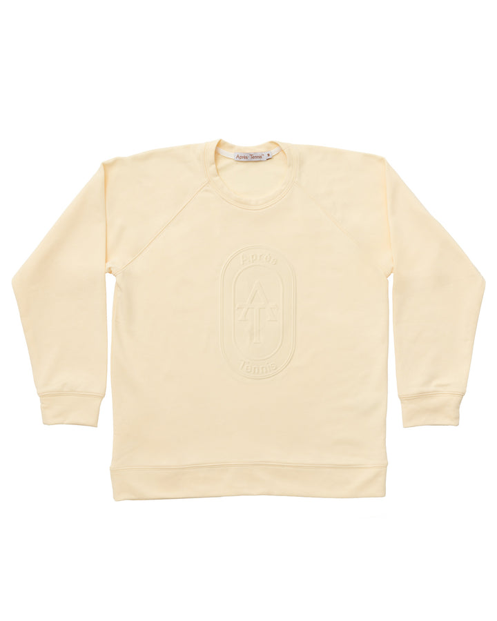 Embossed Logo Sweatshirt (butter)