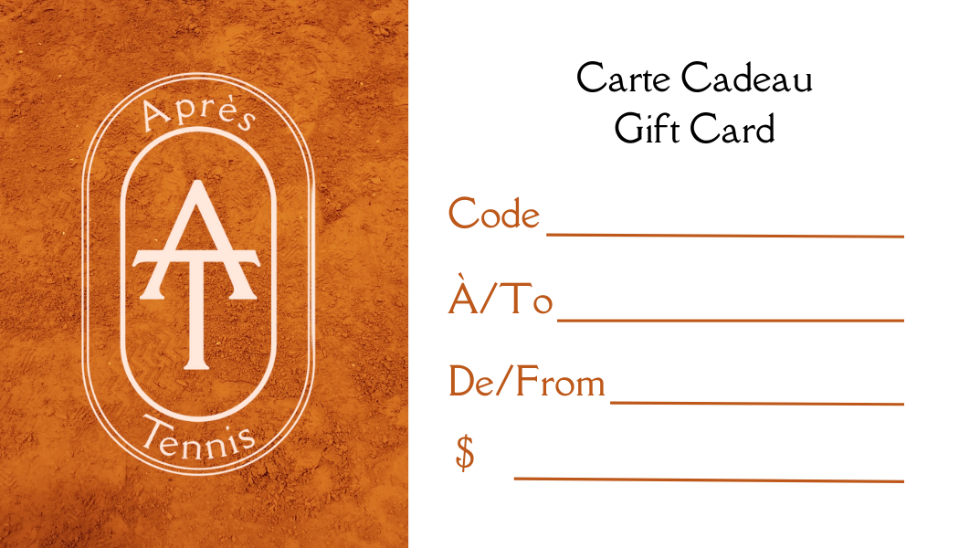 Après-Tennis : Gift Card