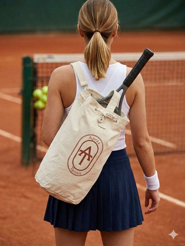 Sac de sport en toile Après-Tennis