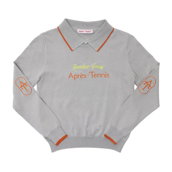 Après-Tennis Fine Knit Polo