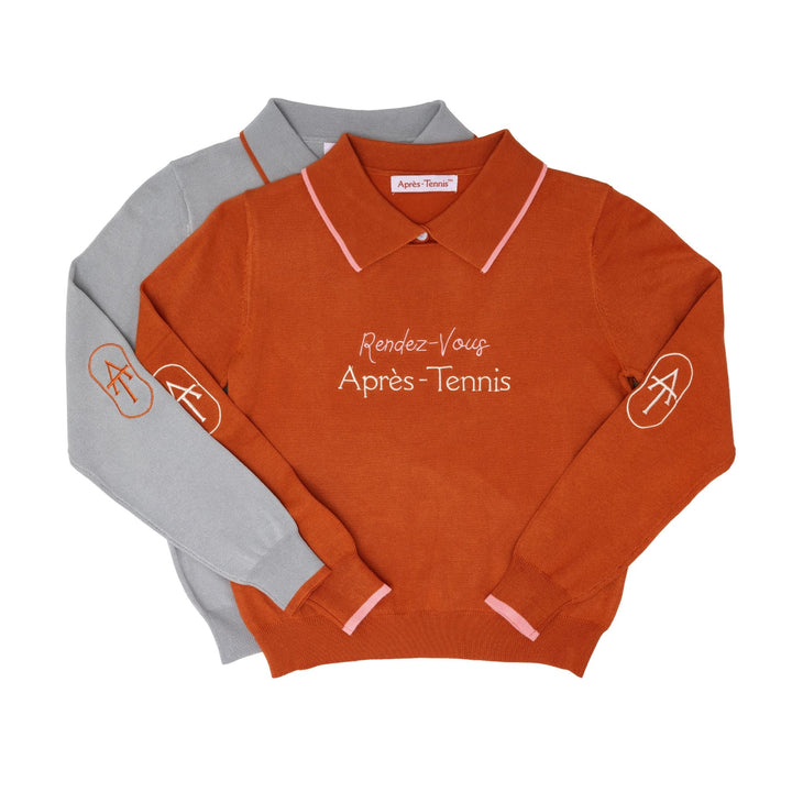 Après-Tennis Fine Knit Polo
