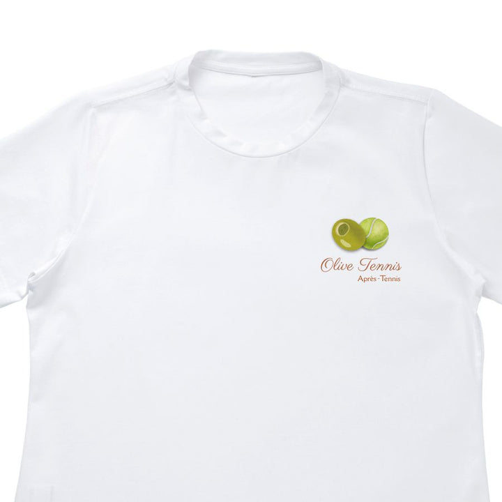 Luxe Pima Cotton T-Shirt : Olive Tennis Edition